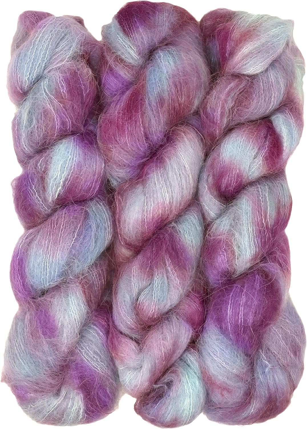 Suri Sensation Brushed Suri Alpaca SuperSoft Lace Weight Yarn for Knit and Crochet, NonItchy
