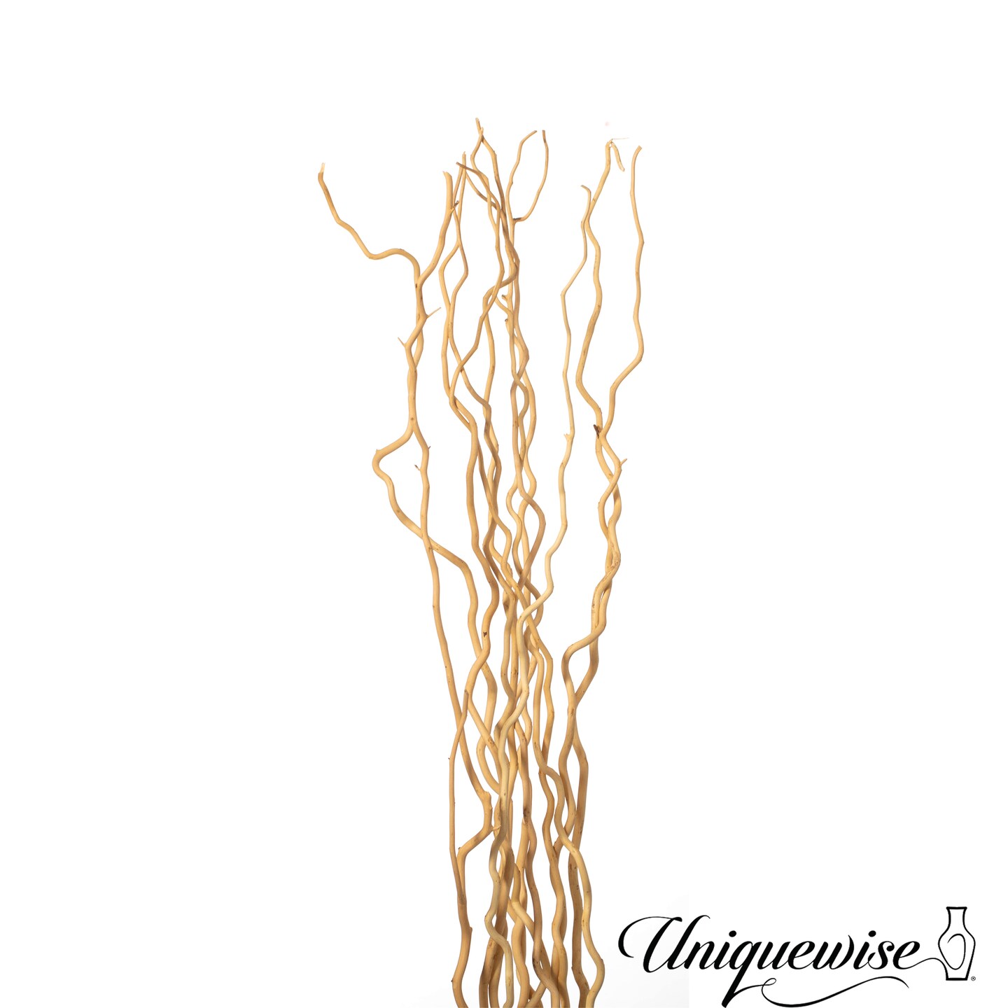 Uniquewise 12 pcs Natural Decorative Dry Branches Authentic Sticks, Home Decoration and Wedding Craft, DIY Greenery Plants Craft Vases fillers Garden Hotel Farmhouse Decor