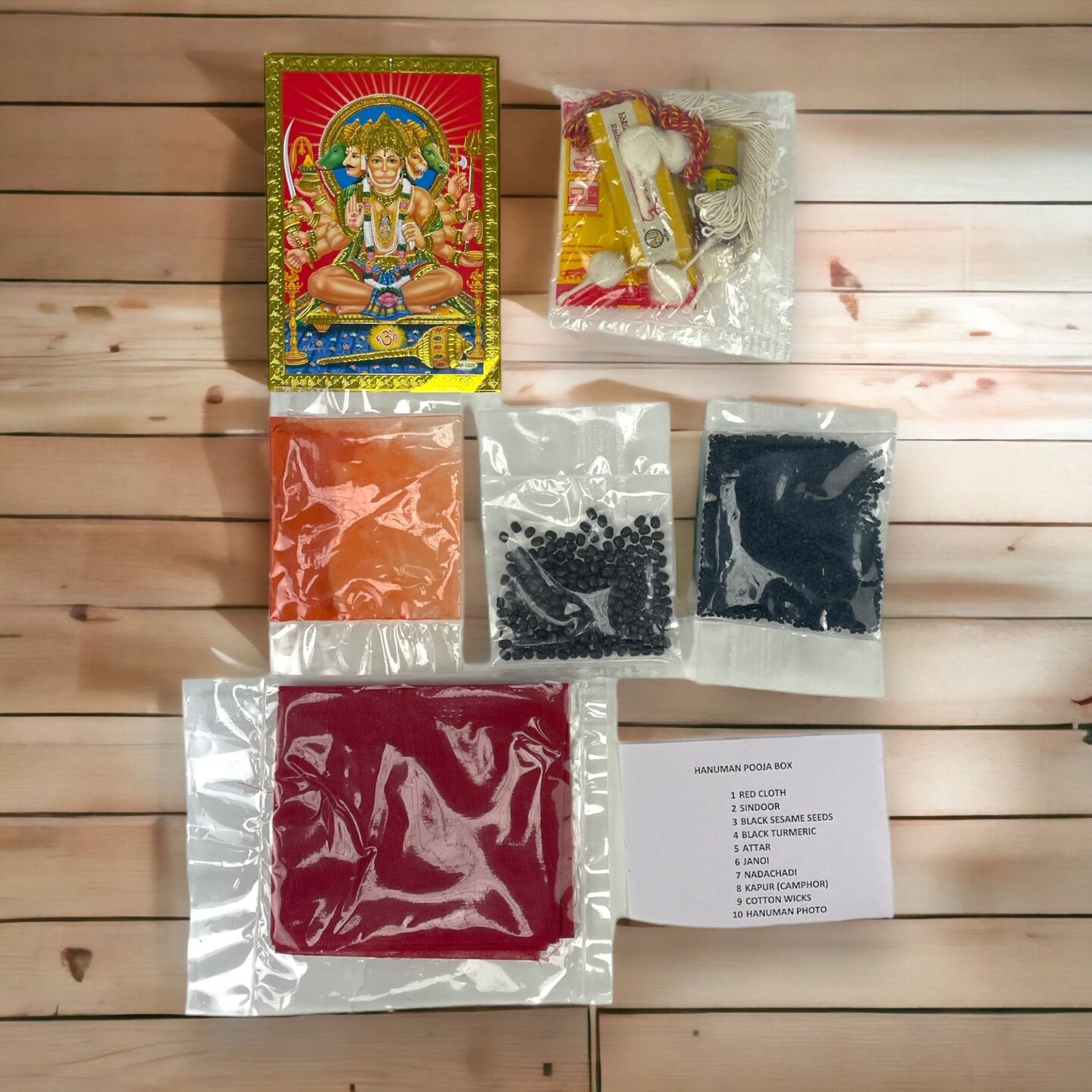 Hanuman Pooja Kit, Bajrang Puja Samagri, Hanuman Statue, Hanuman Photo, Hanuman Pooja Samagri, Maruti Pooja Kit