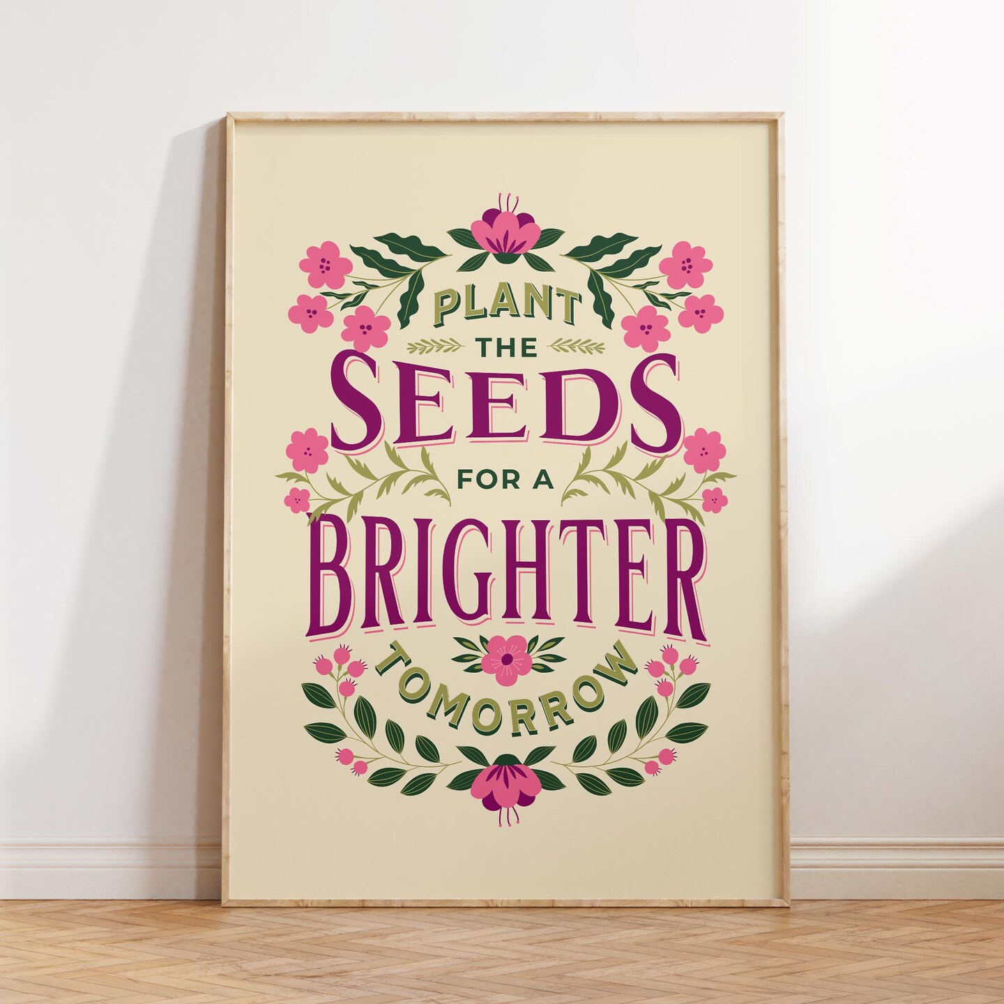 Huntington Seed Co. ビンテージアート 壁画 ヘンプ ポスター