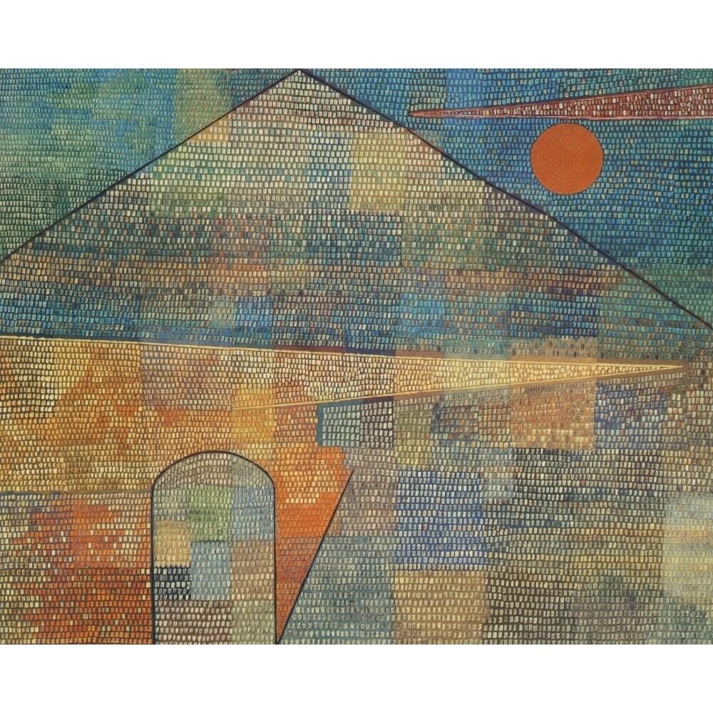 Ad Parnassum 1932 Poster Print By Paul Klee