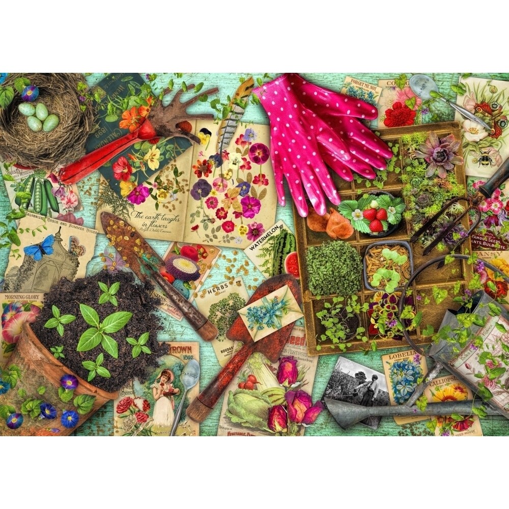 Vintage Garden Poster Print By Aimee Stewart
