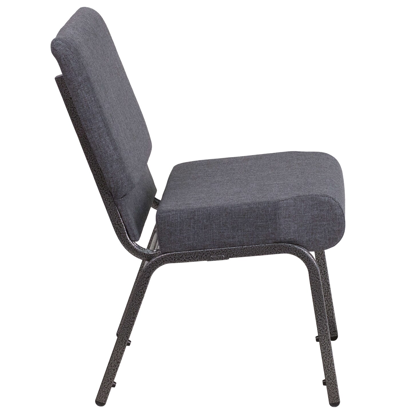 Emma and Oliver 21&#x22;W Stackable Church/Reception Guest Chair