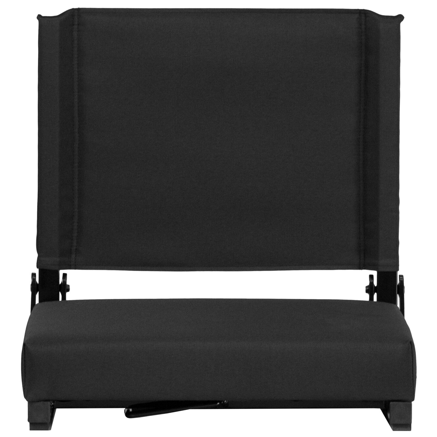 Emma and Oliver 500 lb. Rated Lightweight Stadium Chair with Handle &#x26; Ultra-Padded Seat