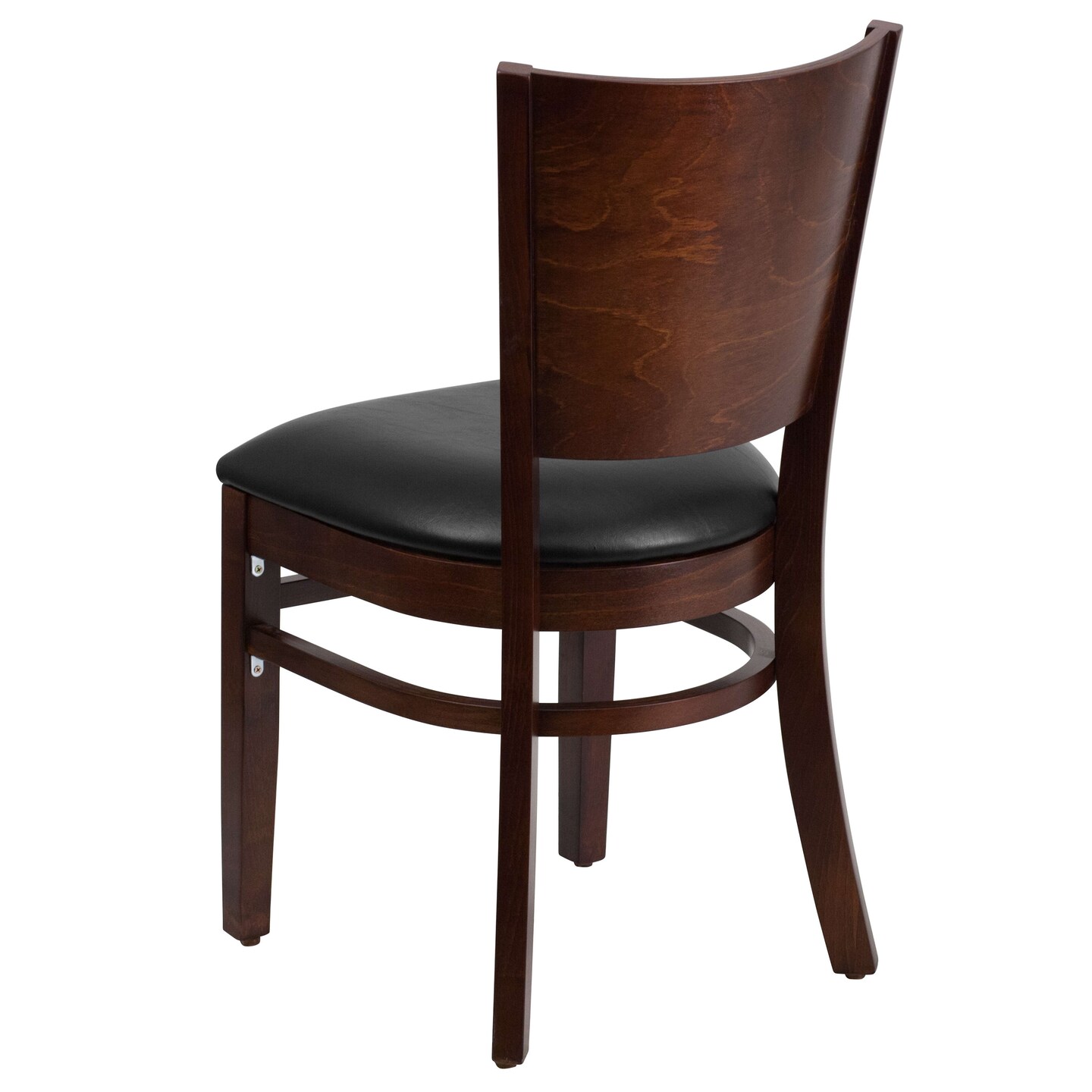 Emma and Oliver Solid Back Wooden Restaurant Dining Chair