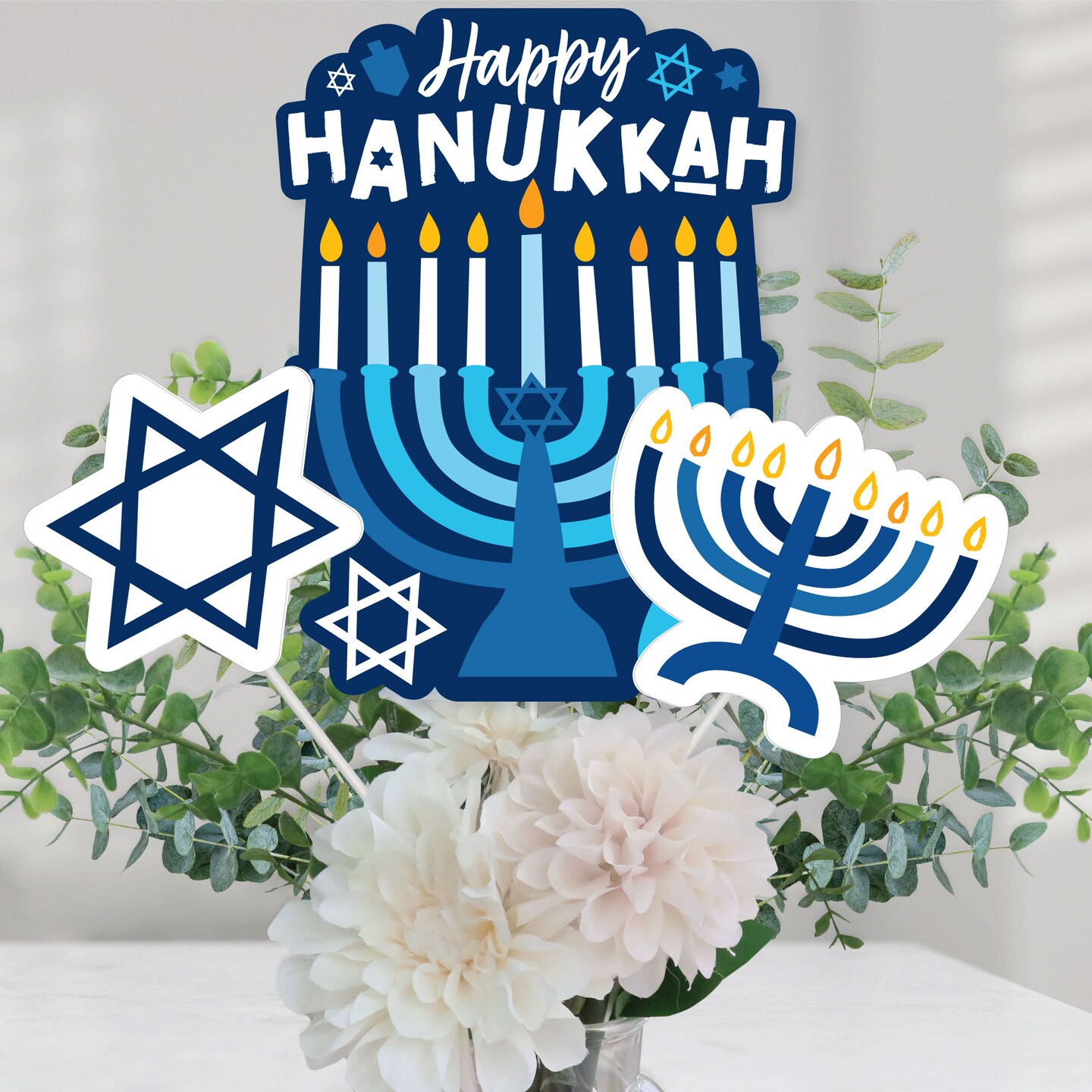 Big Dot of Happiness Hanukkah Menorah Chanukah Holiday Party