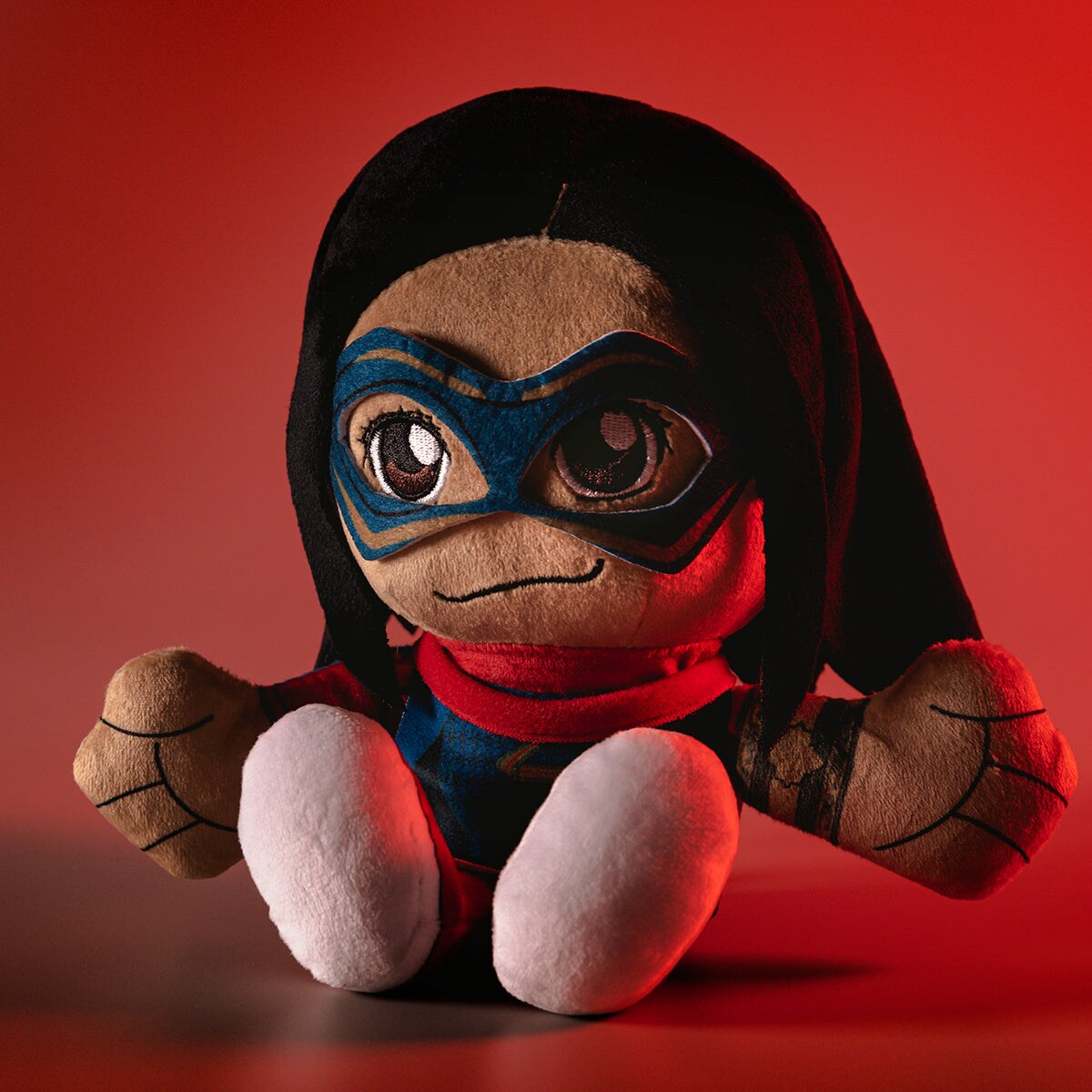 Bleacher Creatures Marvel Ms. Marvel 8&#x22; Kuricha Sitting Plush