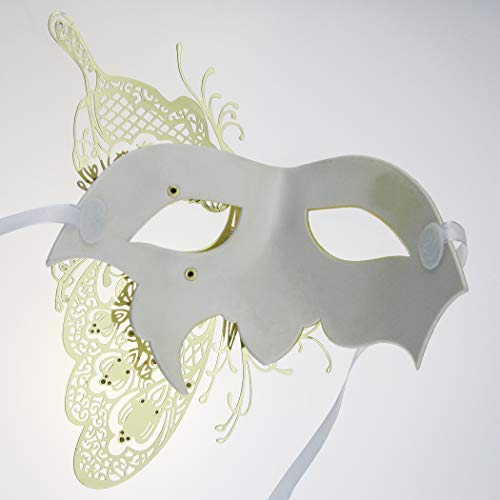 Mysterious Venetian Butterfly Lady Masquerade Halloween Party Mask Evening Prom Ball Mask Bar Costumes Accessory