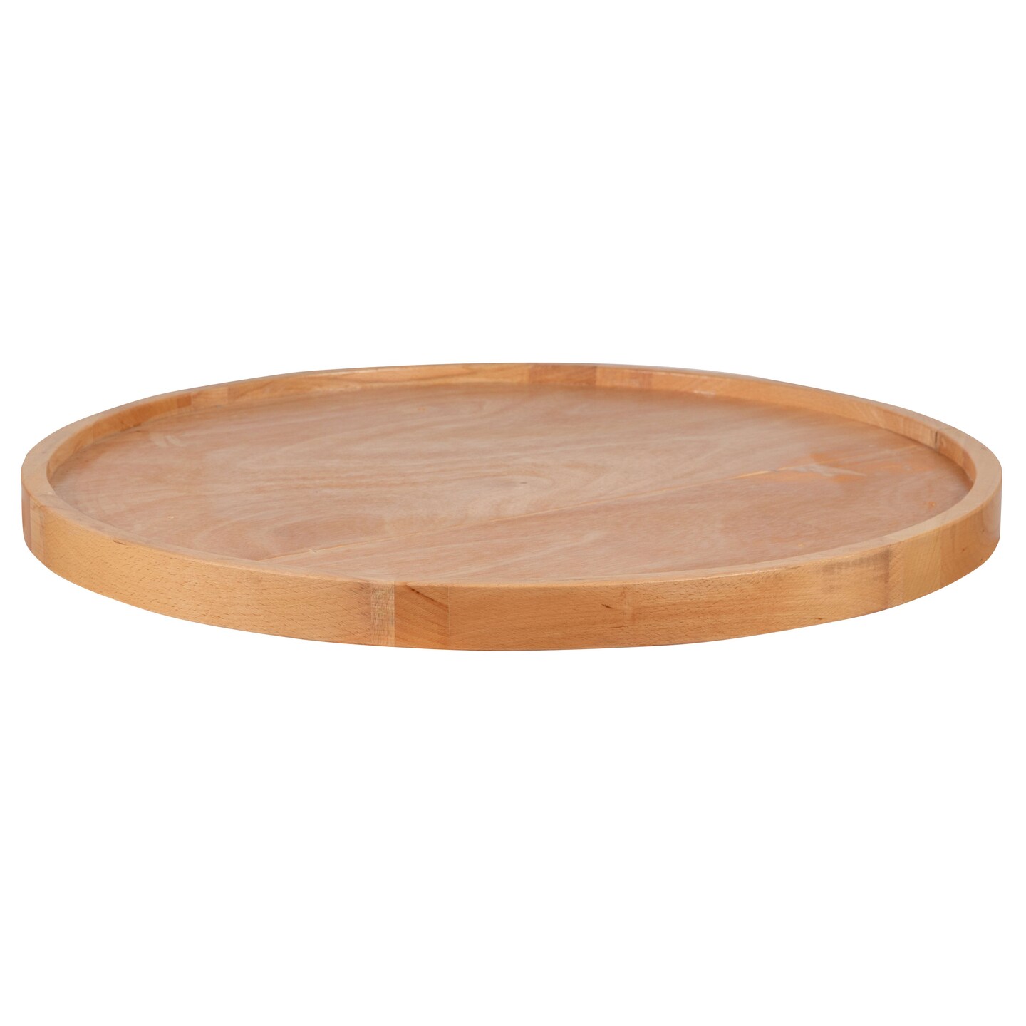 Emma and Oliver Round Butcher Block Style Table Top - Restaurant Table Top