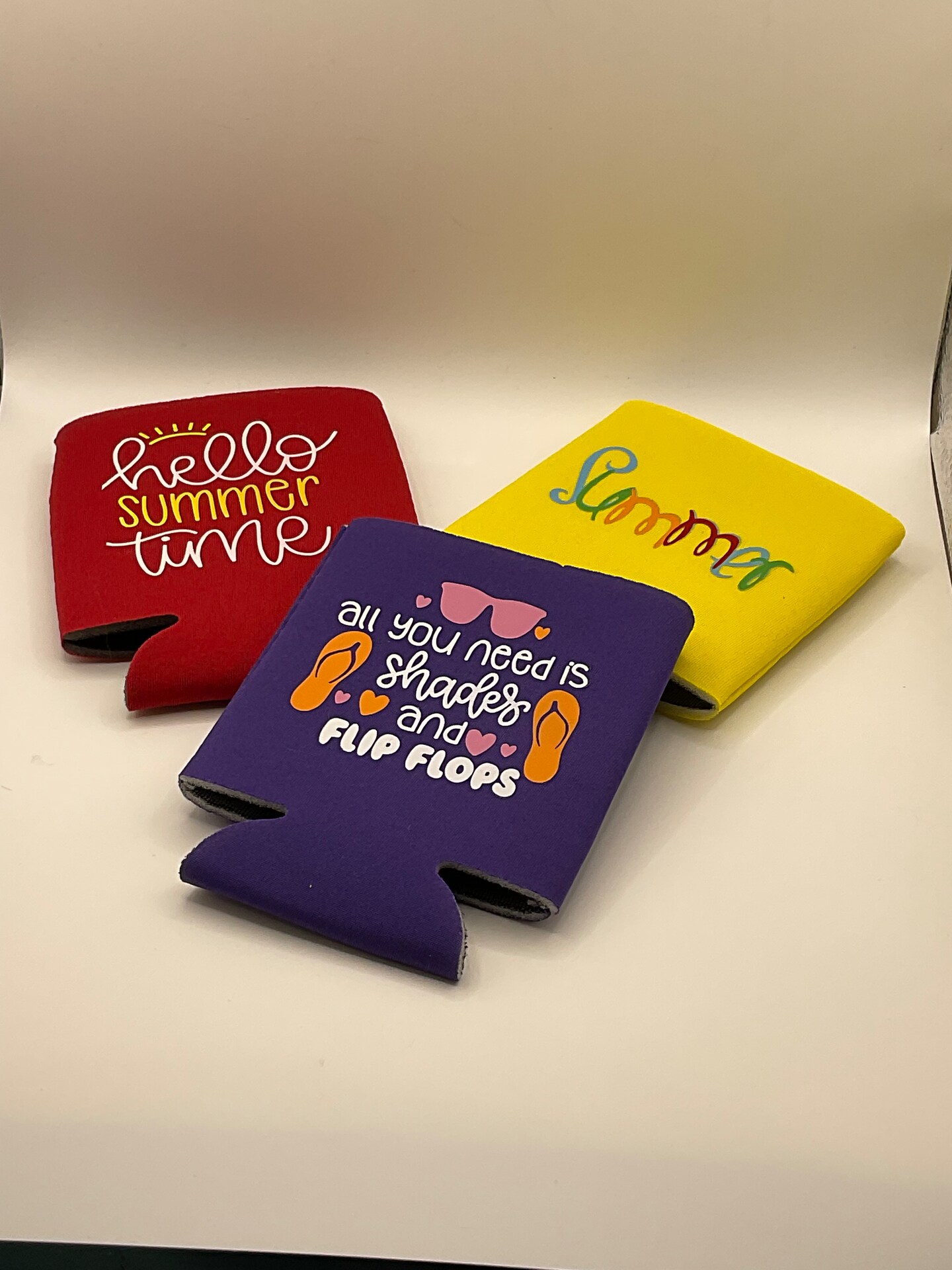 product name is Koozie, beverage Koozie