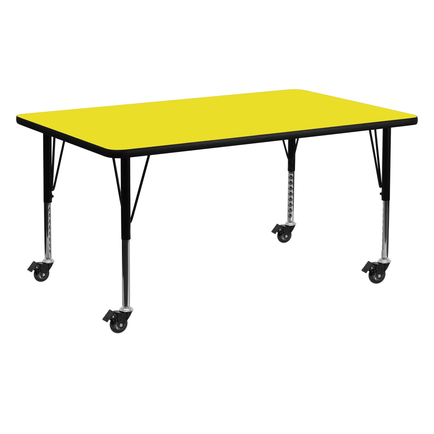 Emma and Oliver Mobile 24x60 Rectangle HP Laminate Preschool Activity Table