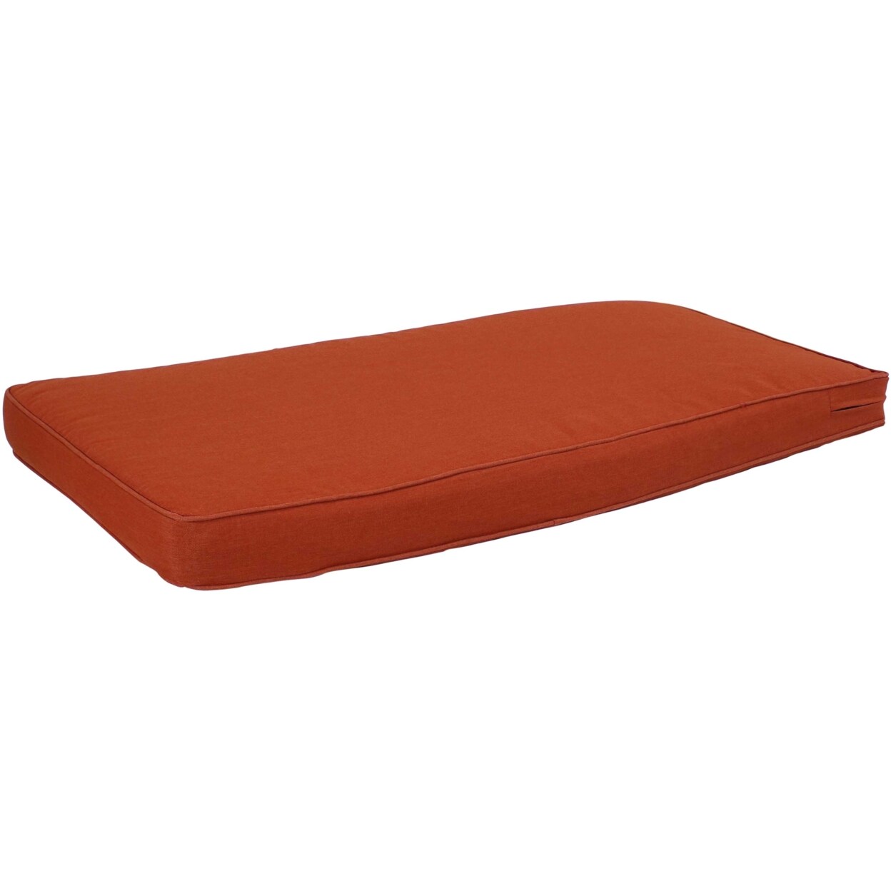 Sunnydaze Outdoor Olefin Bench Cushion - 41 In X 18 In - Rust