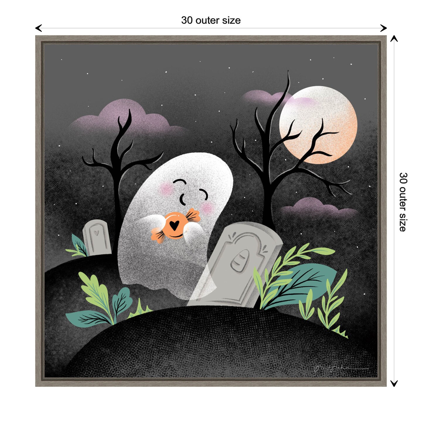 Hocus Pocus IV by Gia Graham Framed Canvas Wall Art