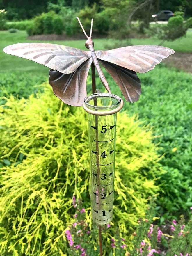 Rain Gauge - Butterfly
