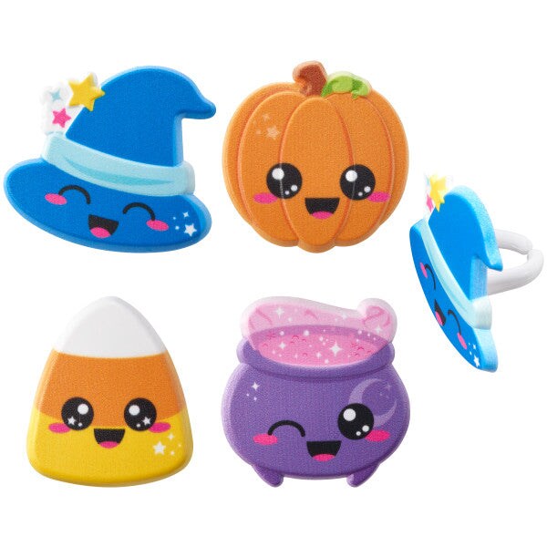 Halloween Cuties Cupcake Rings, 12ct