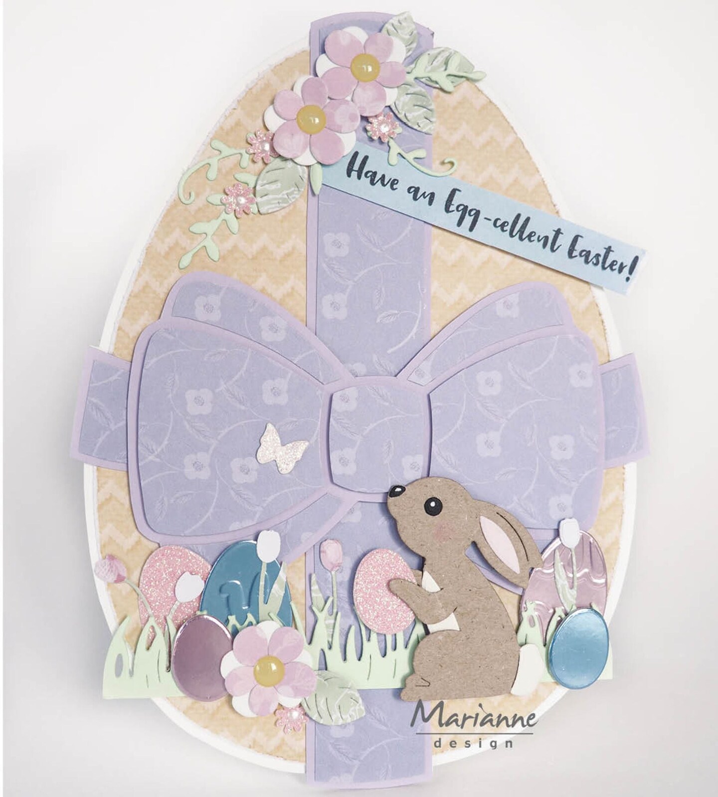 Marianne Design Craft Stencil Easter Egg By Marleen