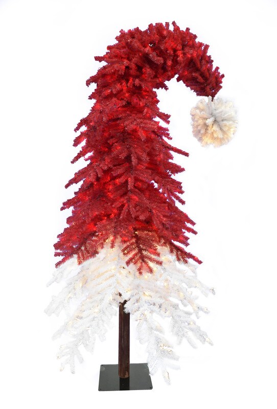 Premium Bendable Top Green Christmas Tree with Detachable Hanging Aspen ...