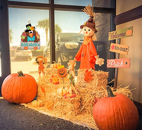 Handmade Gobble Gobble Fall shops Door Swag