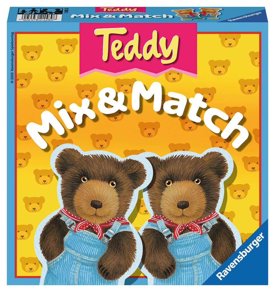 Ravensburger Teddy Mix &#x26; Match Board Game