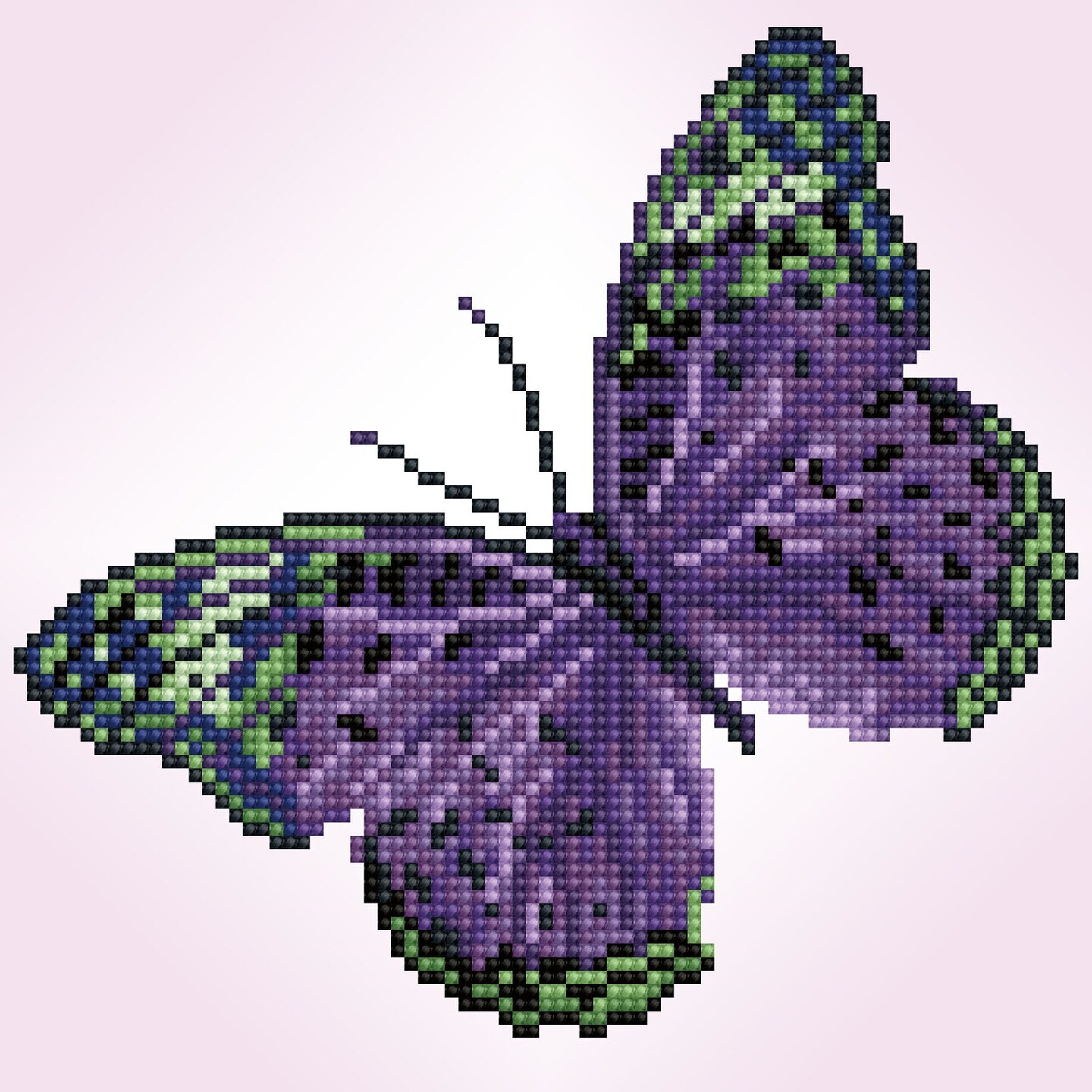 Diamond Dotz Kits - Whisper Purple, Partial Drill, Round Dotz, Diamond Painting Kits, Diamond Art Kits for Adults, Purple Diamond Art, Purple Diamond Painting, Diamond Art, Diamond Dotz Kits, 9.1"x9.1"