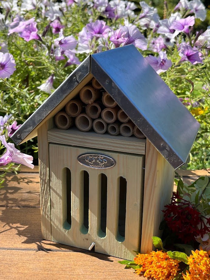 Luxe Natural Pollinator &#x26; Ladybug House - Tin Roof