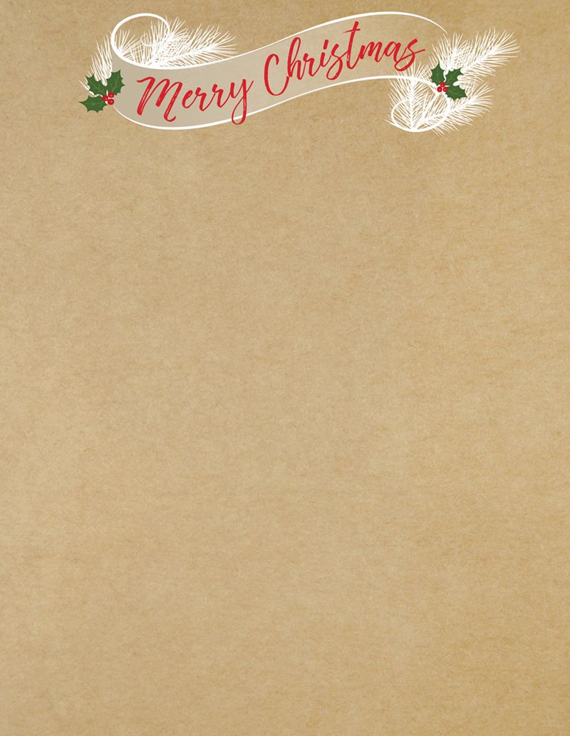 Christmas best sale printer paper