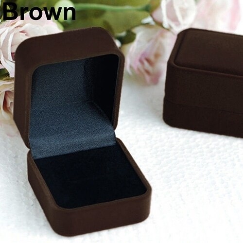 Velvet Jewelry Ring Jewelry Display Organizer Box