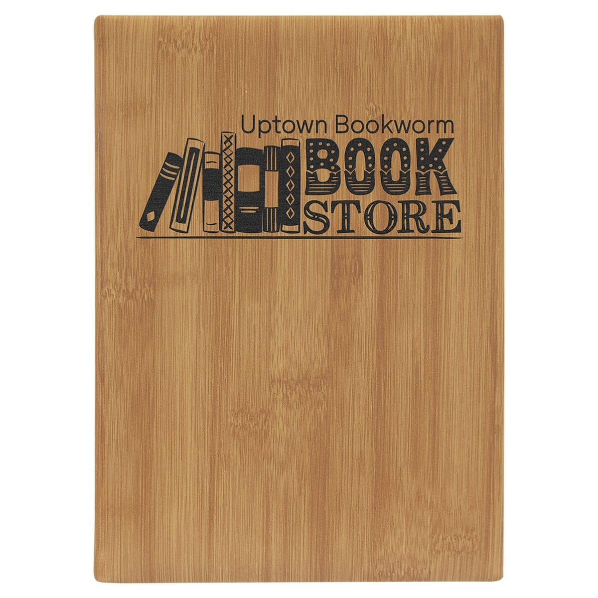 Laserable Leatherette Bamboo Journal-Lined Paper, 7&#x22; x 9.75&#x22;