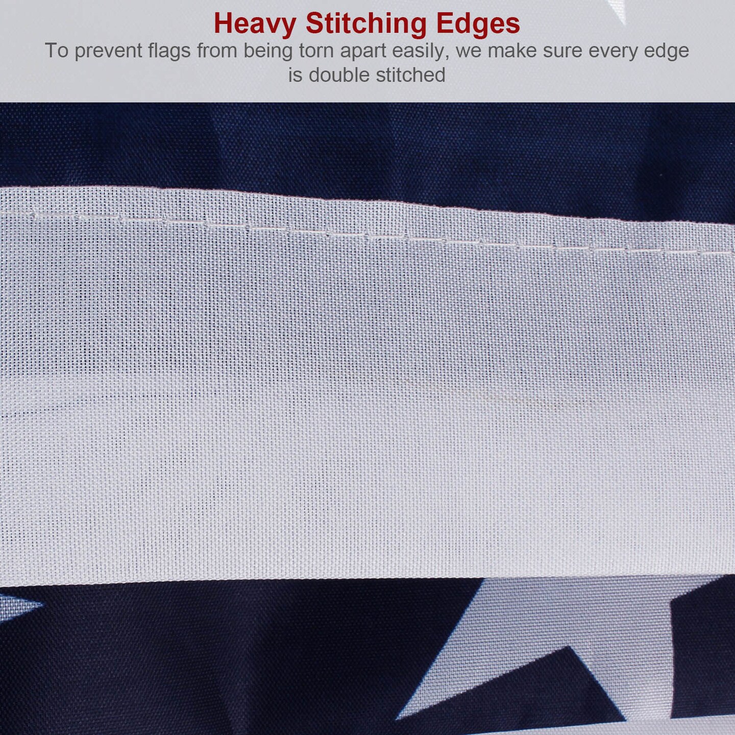 3 x 5 Ft American US Flags | Vivid Color and UV Fade Resistant | Double Stitched Canvas Header - 4Pcs