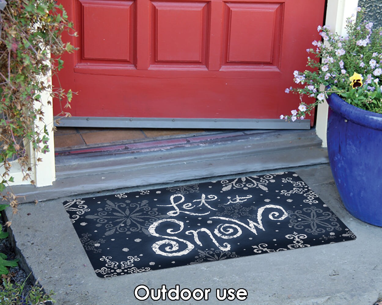 Let It Snow Door Mat (18 x 30&#x22;)