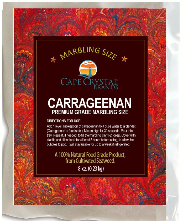 Marbling Size - Premium Carrageenan - 8-0z.