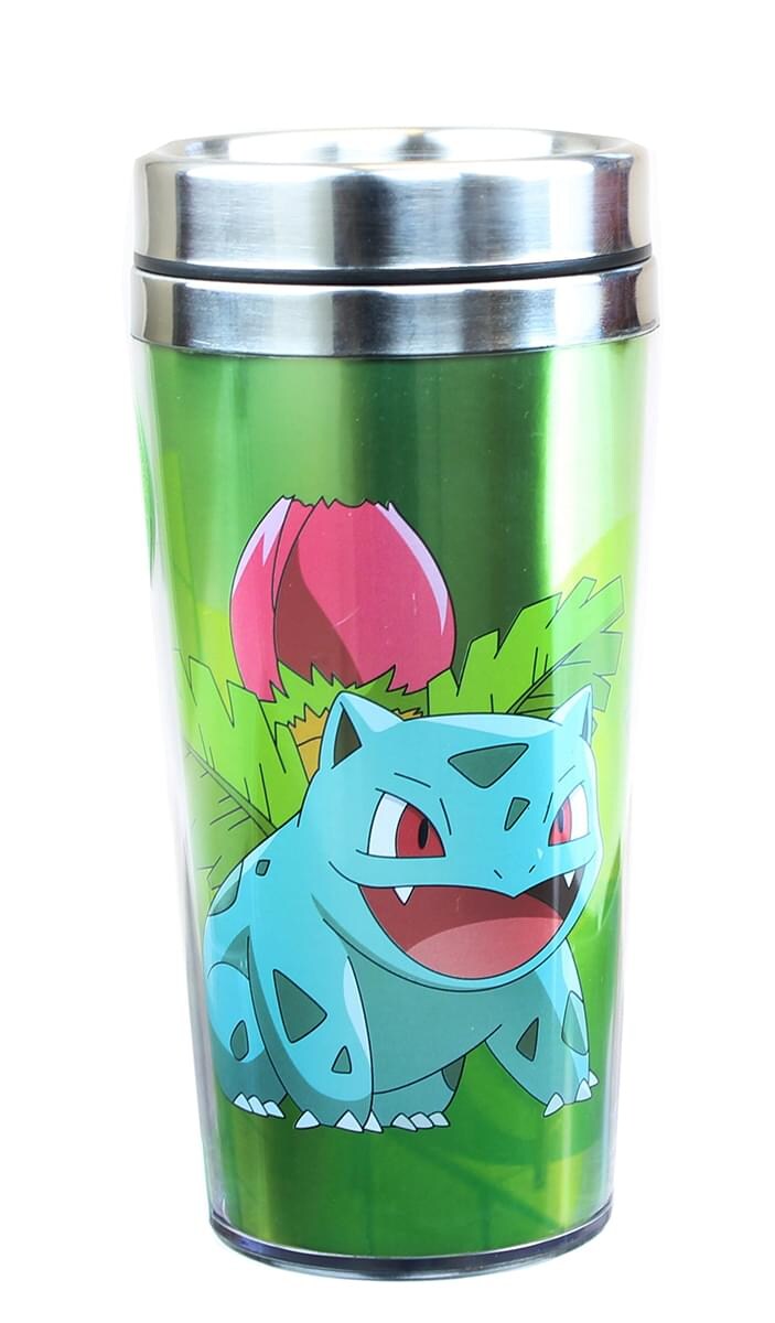 Pokemon Ivysaur 16oz Travel Mug, Color: Multicolor, Count: 1 | Michaels
