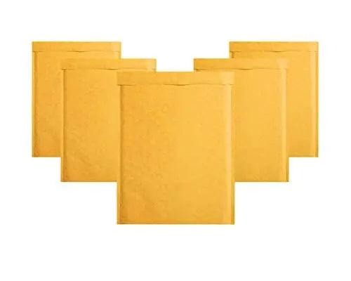 Kraft Bubble Mailers 8.5 x 11 Padded Envelopes 8 1/2 x 11. Pack of 25 Kraft Paper Cushion Envelopes. Peel & Seal. Mailing Shipping Packing.