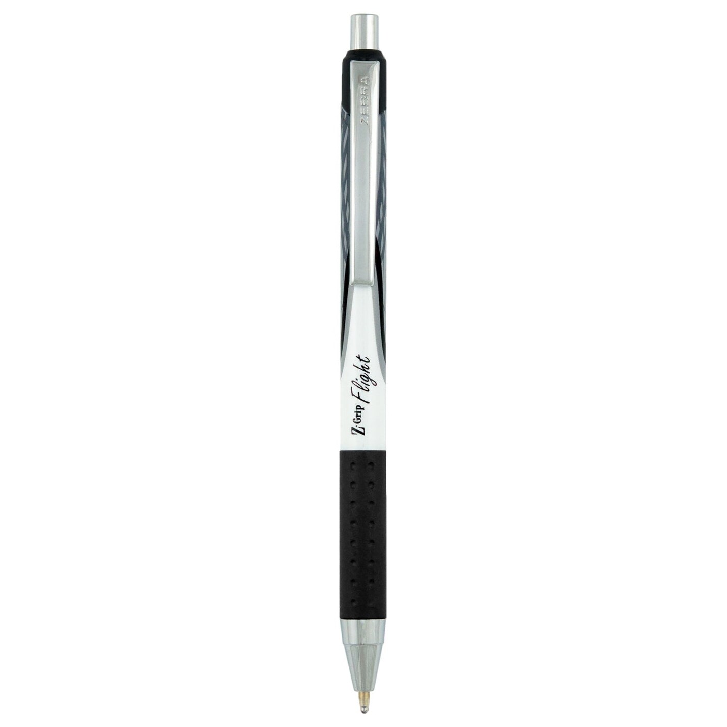 Z-Grip&#xAE; Flight Retractable Ballpoint Pens, Black, Dozen