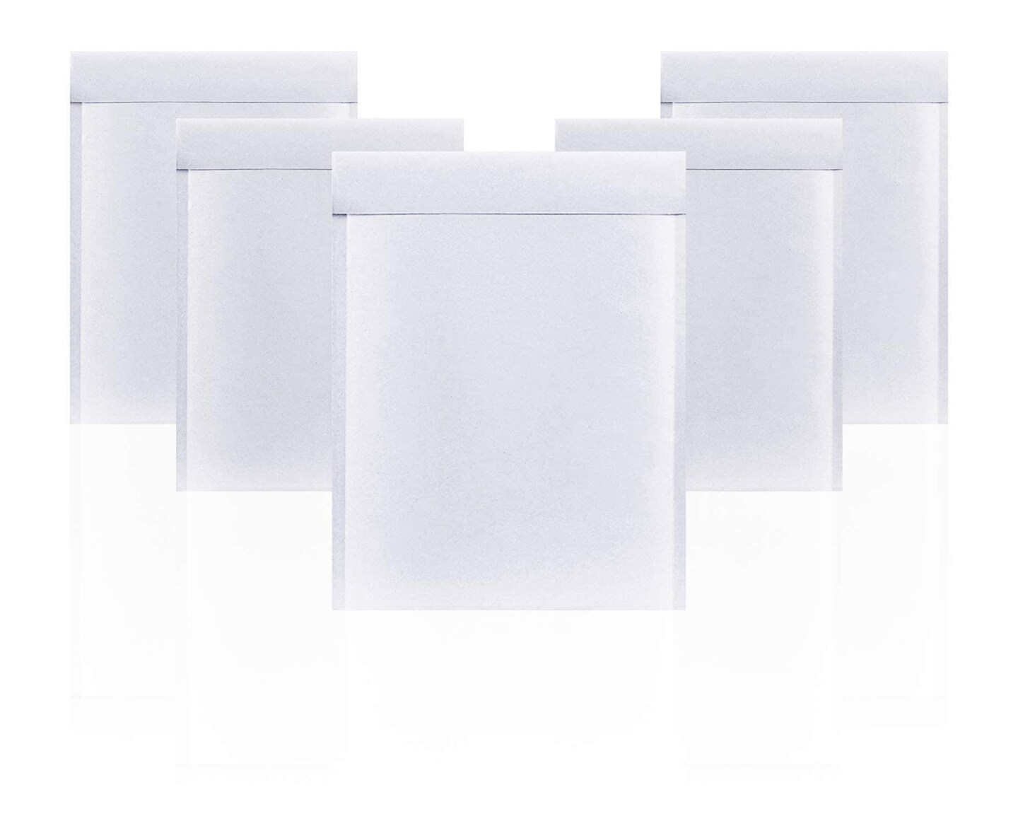 Pack of 25 White Shipping Envelopes 9.5 x 13 Bubble Mailer 9 1/2 x 13 Kraft Paper Bubble Mailers. Peel and Seal Padded Envelopes for Bulk Mailing Shipping Packing and Packaging