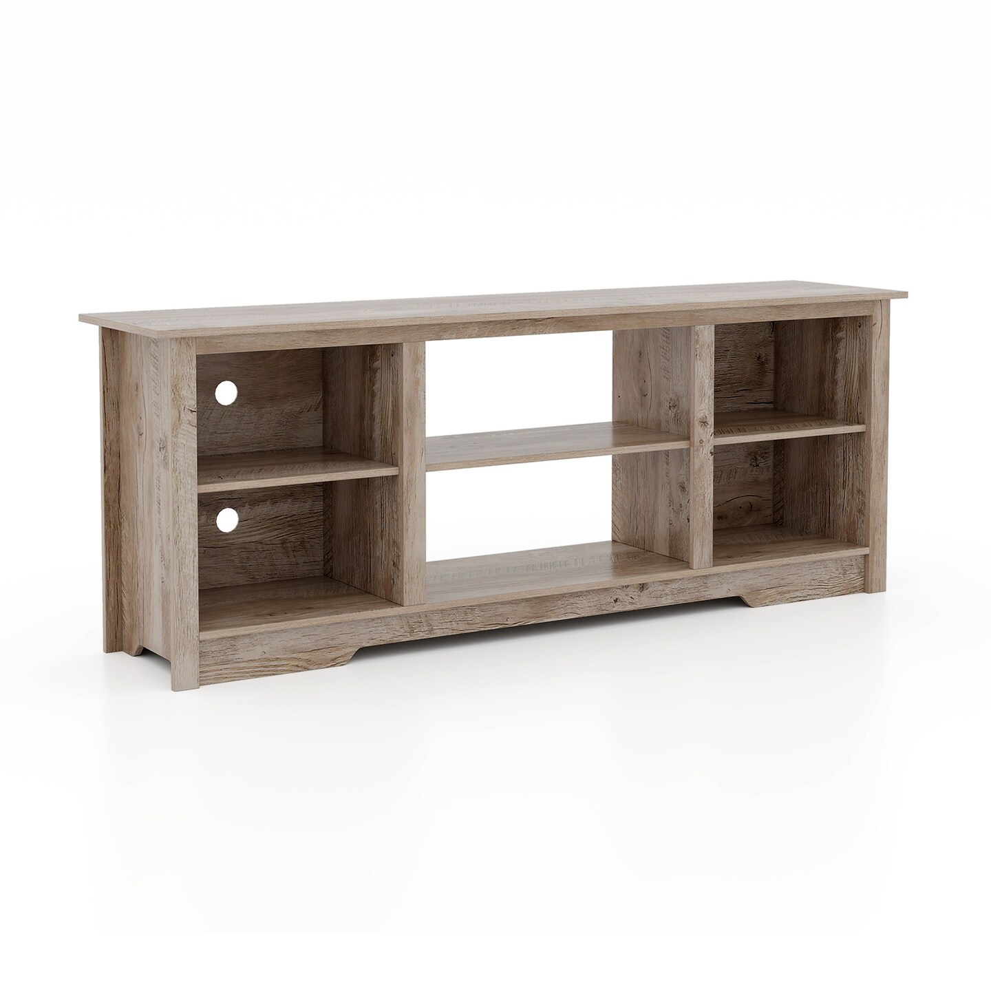 70-Inch TV Stand for up to 75&#x22; Flat Screen TVs with Adjustable Shelves - 70&#x22; x 16&#x22; x 26&#x22;(L x W x H)