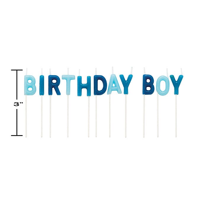 Birthday Boy Pick Candles, 12 ct