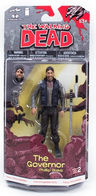 The Walking Dead Comic Book Series 2 5&#x22; Action Figure: The Governor