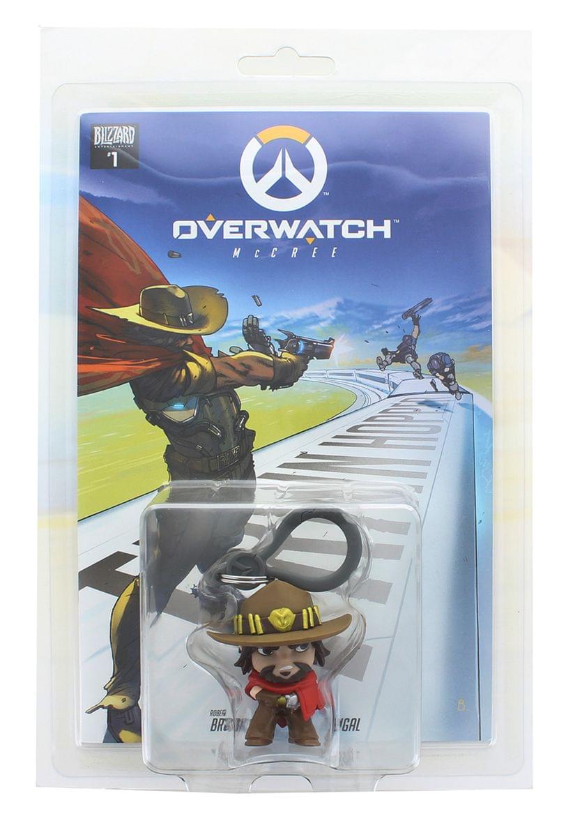 Overwatch Hanger Mini Figure &#x26; Comic Book Set - McCree