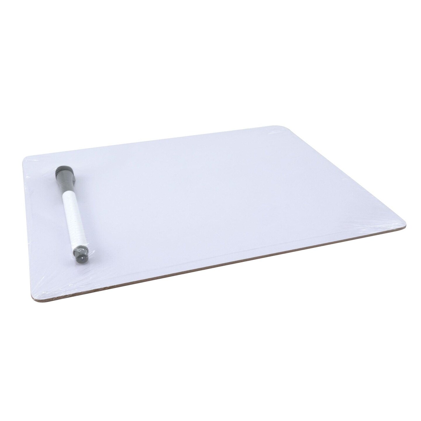 Dry Erase Whiteboard, 1-Sided, Plain, with Marker/Eraser, 9&#x22; x 12&#x22;, 5 Sets