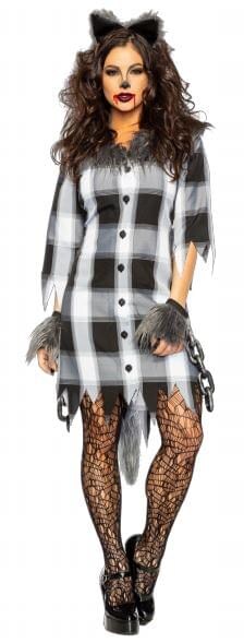Full Moon Vicious Werewolf Womans Costume