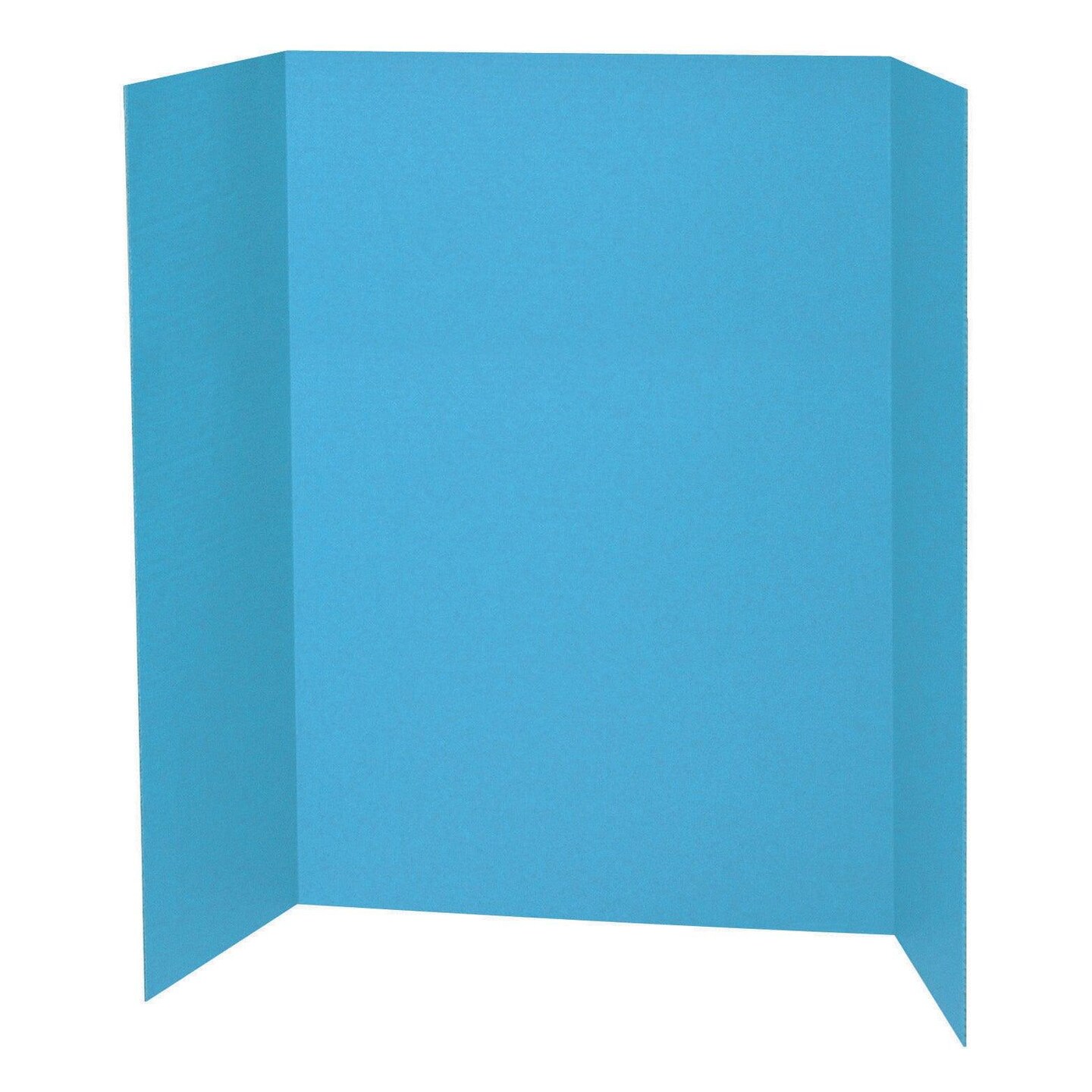 Presentation Board, Sky Blue, Single Wall, 48&#x22; x 36&#x22;, Pack of 6