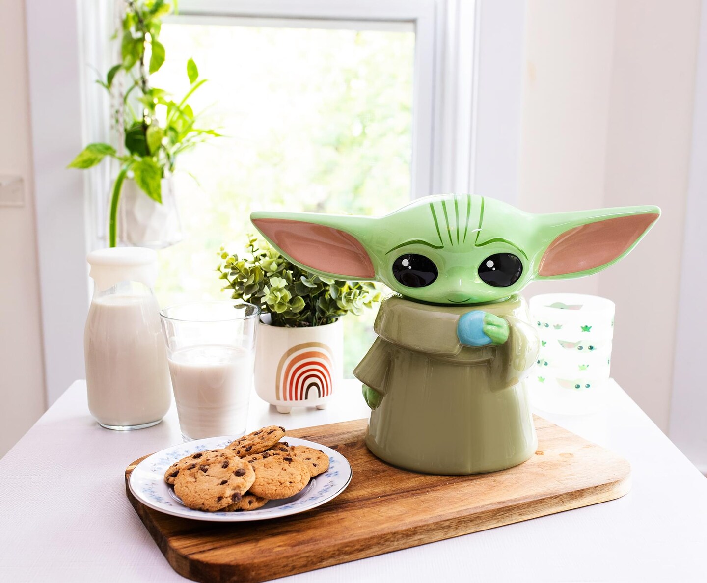 Star Wars The Mandalorian Grogu The Child Cookie Jar - Thumbnail 3