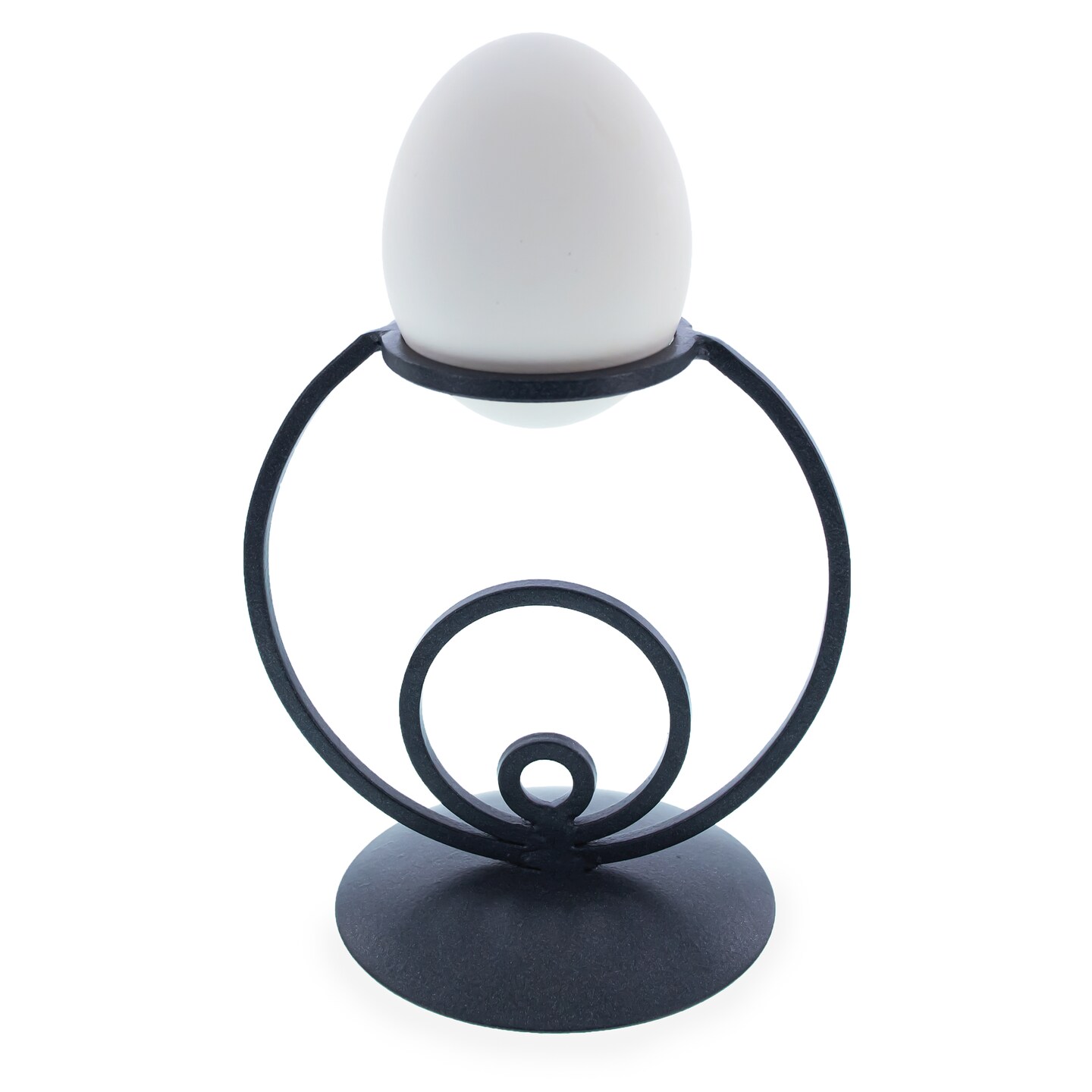 Circles Wrought Iron Metal Egg Stand Holder Display