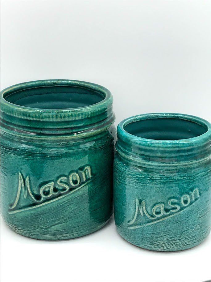 Mason Jar Crock Planter | Michaels