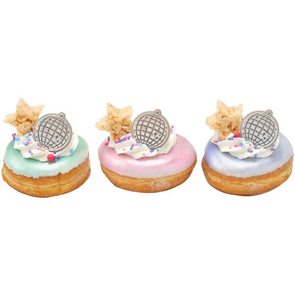 Disco Ball Cupcake Rings, 12ct