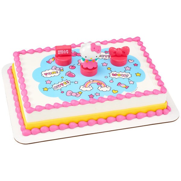 Hello Kitty Stamper DecoSet Cake Decoration