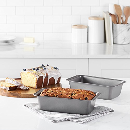 8-Cavity Metal-Reinforced Silicone Mini Loaf Pan by Celebrate It