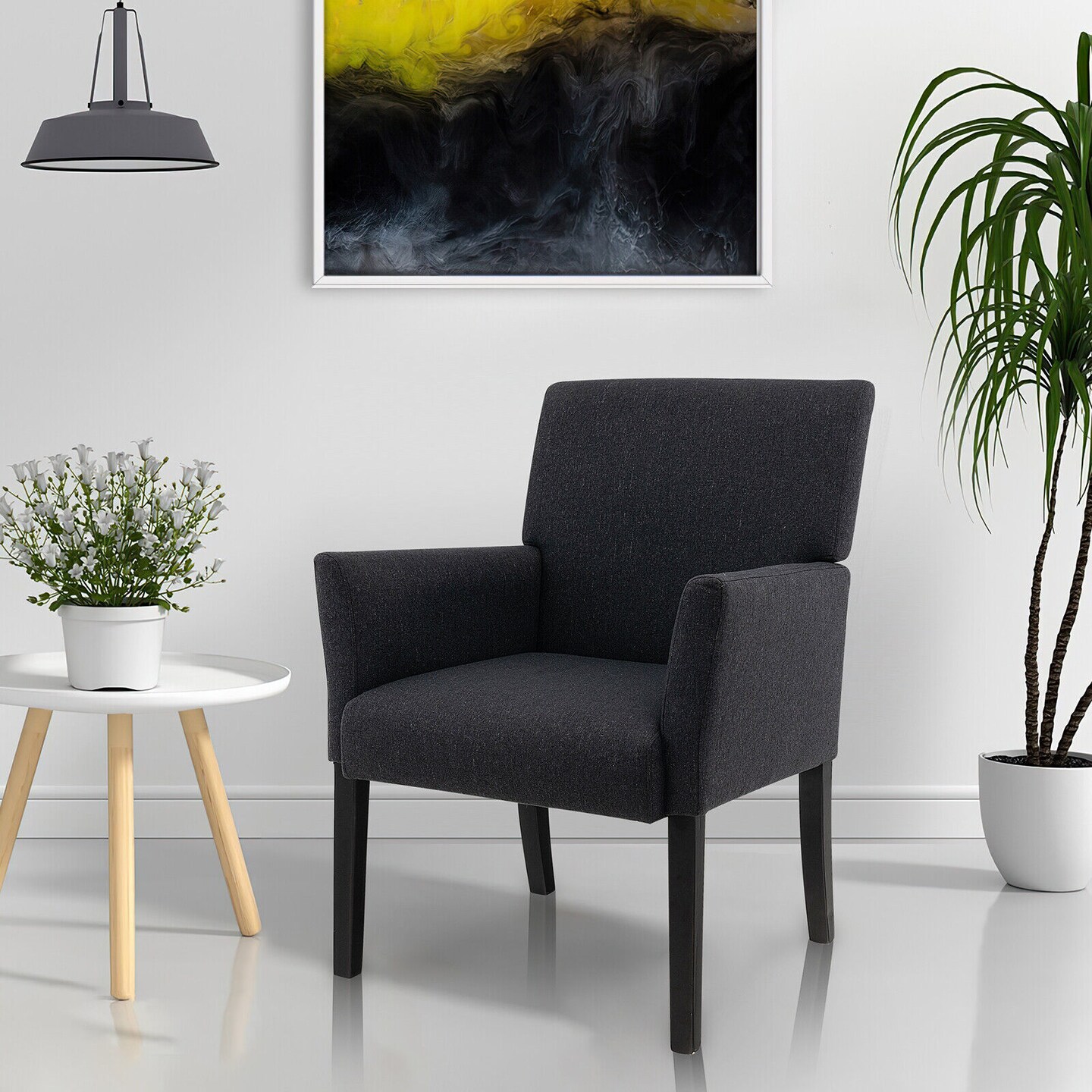 Executive Guest Chair Reception Waiting Room Arm Chair