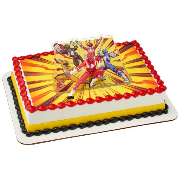 Power Rangers It&#x27;s Morphin Time DecoSet&#xAE; Cake Decoration